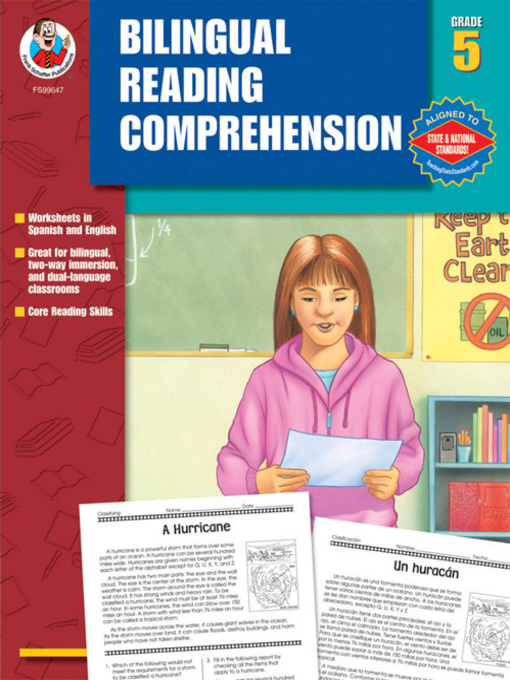 Title details for Bilingual Reading Comprehension, Grade 5 by Frank Schaffer Publications - Available
